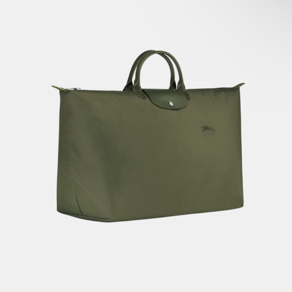 ⚓️SOLD⚓️ Le Pliage Mini Pouch/Strap + Green M 21” Travel Bag Set - Picture 2 of 3